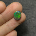 Black Ethiopian Opal Gemstone Black Ethiopian Opal Faceted Cut Black Ethiopian Opal Oval Shape 12x9x7 MM 1 Pcs Jewelry Supply SM24049