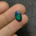 Black Ethiopian Opal Gemstone Black Ethiopian Opal Faceted Cut Black Ethiopian Opal Oval Shape 13x8x5 MM 1 Pcs Jewelry Supply SM24052