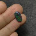 Black Ethiopian Opal Gemstone Black Ethiopian Opal Faceted Cut Black Ethiopian Opal Oval Shape 14x8x3 MM 1 Pcs Jewelry Supply SM24074