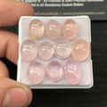 Natural Morganite Gemstone Smooth Oval Shape 10-13 MM 10 Pcs Morganite High Quality Gemstone Jewelry Supply SM23398
