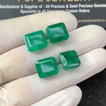 Natural Beryl Gemstone Beryl Faceted Cut Cushion Shape Gemstones High Quality Stones 10-12 MM 4 Pcs Jewelry Supply SM23416