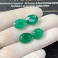 Natural Beryl Gemstone Beryl Faceted Cut Oval Shape Gemstones High Quality Stones 12-13 MM 4 Pcs Jewelry Supply SM23417
