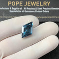 Natural London Blue Topaz Gemstone London Faceted Cut Fancy Shape 18x12x7 MM 1 Pcs High Quality Gemstone Wholesale gems SM23534