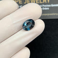 Natural London Blue Topaz Gemstone Faceted Cut Oval Shape 11x8x5 MM 1 Pcs High Quality Gemstone Wholesale gems SM24356