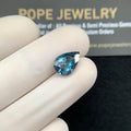 Natural London Blue Topaz Gemstone Faceted Cut Pear Shape 12x8x5 MM 1 Pcs High Quality Gemstone Wholesale gems SM24366