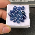 Natural Blue Sapphire Gemstone Blue Sapphire Smooth Oval Shape 8x6 MM 16 Pcs High Quality Wholesale gems SM23563