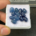 Natural Blue Sapphire Gemstone Blue Sapphire Smooth Mix Shape 8-11 MM 12 Pcs High Quality Wholesale gems SM23564