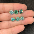 Moissanite Gemstone Cuts Moissanite Faceted Cut Round Shape 8 MM 6 Pcs High Quality Loose Gemstone For Jewelry Making Wholesalegems SM23952