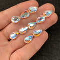 Rainbow Quartz Gemstone Rainbow Quartz Faceted Cut Pear Shape Gemstone 12x8 MM 10 Pieces High Quality Wholesale gems SM24037