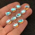 Rainbow Quartz Gemstone Rainbow Quartz Faceted Cut Oval Shape Gemstone 11x9 MM 10 Pieces High Quality Wholesale gems SM24041
