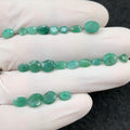 Natural Emerald Gemstone Emerald Faceted Cut Oval Shape High Quality Loose Gemstone Jewelry Supply 4-7 MM 22 Pcs SM24382