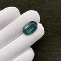 Natural Teal Green Kyanite Gemstone Faceted Cut Oval Shape 16x11x7 MM 1 Pcs Teal Green Kyanite High Quality Gemstone Wholesale gems SM24108