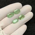 Natural Mint Kyanite Gemstone Mint Kyanite Faceted Cut Oval Shape 11-12 MM 4 Pcs Mint Kyanite High Quality Gemstone Jewelry Supply SM24137