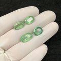 Natural Mint Kyanite Gemstone Mint Kyanite Faceted Cut Oval Shape 10-13 MM 4 Pcs Mint Kyanite High Quality Gemstone Jewelry Supply SM24139