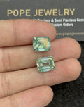 Moissanite Diamond Gemstone Cuts Faceted Cut Rectangle High Quality Loose Gemstone For Jewelry Making 11x9 MM 2 Pcs Wholesalegems SM24463