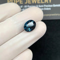 Natural London Blue Topaz Gemstone Faceted Cut Oval Shape 11x9x6 MM 1 Pcs High Quality Gemstone Wholesale gems SM24358
