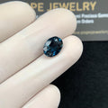 Natural London Blue Topaz Gemstone London Blue Topaz Faceted Cut Oval Shape 10x8x5 MM 1 Pcs High Quality Gemstone Wholesale gems SM24362