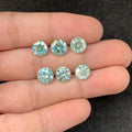 Moissanite Gemstone Cuts Moissanite Faceted Cut Round Shape 8 MM 6 Pcs High Quality Loose Gemstone For Jewelry Making Wholesalegems SM23953