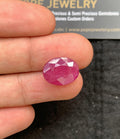 Natural Thailand Pink Sapphire Gemstone Faceted Cut Oval Cuts Loose Gemstones For Jewelry Making Wholesalegems 15x11x6 MM Size SM24648