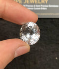 Natural Himalayan Crystal Gemstone Faceted Cut Oval Shape Loose Gemstones For Jewelry Making Wholesalegems 17x15x11 MM Size SM24758