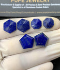 Natural Lapis Lazuli Gemstone Precious Cut Mix Cabochon Loose Gemstone For Jewelry Making Wholesalegems 11-14 MM Size 3 Pair SM24800