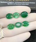 Natural Beryl Gemstone Faceted Cut Oval Shape High Quality Loose Gemstone For Jewelry Making Wholesalegems 10-12 MM Size 6 Pcs SM24833