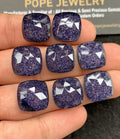 Blue Sandstone & Doublet Rose Cut Cushion Shape Cabochon Loose Gemstones For Jewelry Making Wholesalegems 14 MM Size 8 Pcs SM24533