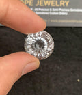 Natural Himalayan Crystal Gemstone Faceted Cut Round Shape Loose Gemstones For Jewelry Making Wholesalegems 17x17x12 MM Size SM24754