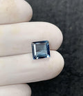 Natural London Blue Topaz Gemstone Faceted Cut Cushion High Quality Loose Gemstone For Jewelry Making Wholesalegems 8x8x4 MM Size SM24787