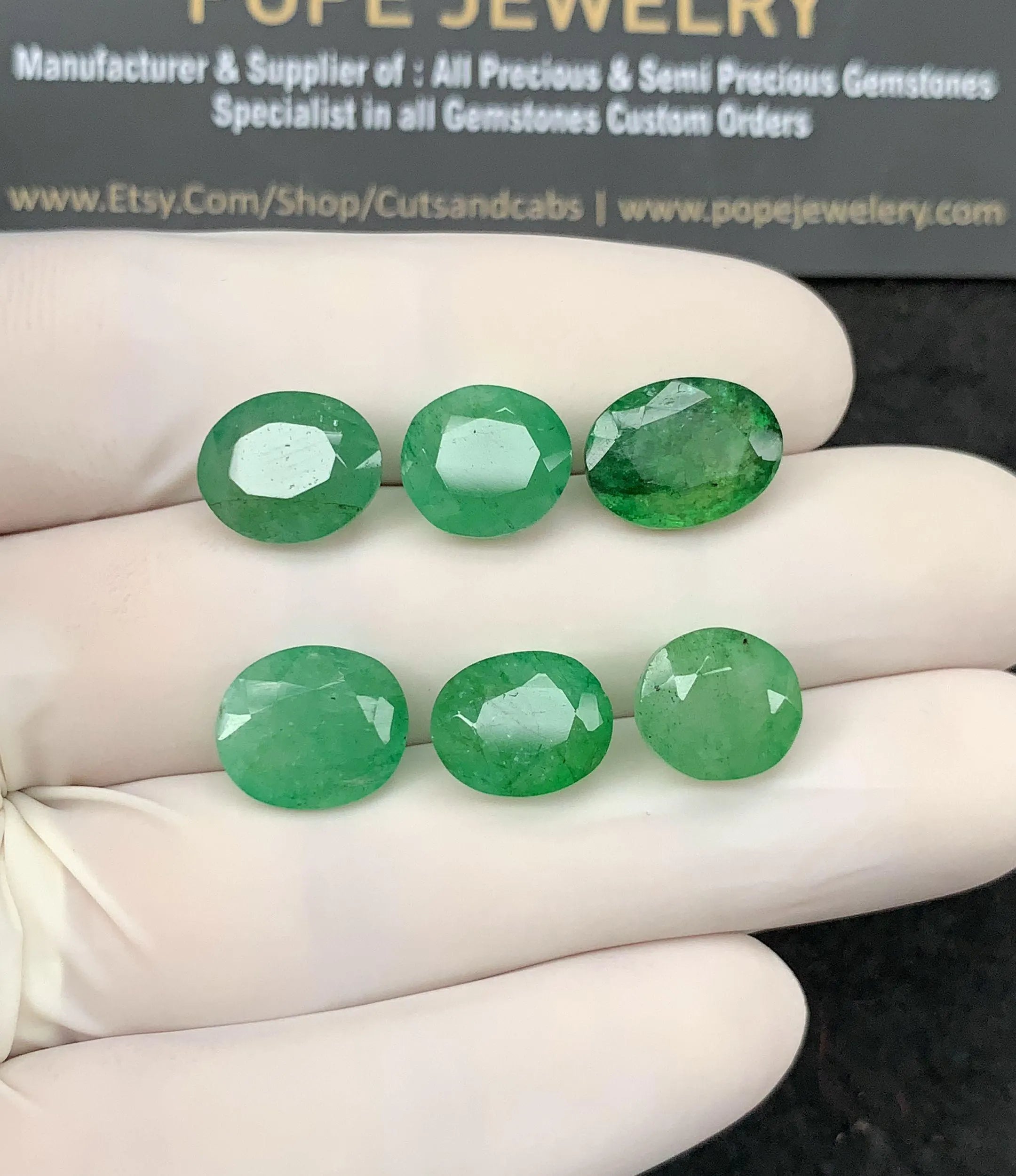 Natural Beryl Gemstone Faceted Cut Oval Shape High Quality Loose Gemstone For Jewelry Making Wholesalegems 10-12 MM Size 6 Pcs SM24832