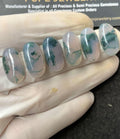 Natural Moss Agate Gemstone Smooth Oval Cabochon High Quality Loose Gemstone For Jewelry Making Wholesalegems 20x10 MM Size 6 Pcs SM24864