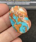 Oyster Turquoise Gemstone Smooth Oval Shape Cabochon High Quality Loose Gemstone For Jewelry Making Wholesalegems 30x19x5 MM Size SM25205