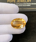 Natural Citrine Gemstone Faceted Cut Oval Shape Cuts High Quality Loose Gemstone For Jewelry Making Wholesalegems 23x16x11 MM Size SM24917