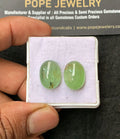 Natural Mint Kyanite Gemstone Smooth Oval Shape Cabochon Loose Gemstone For Jewelry Making Wholesalegems 16x12 MM Size 2 Pcs SM25021