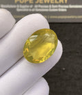 Natural Lemon Quartz Gemstone Faceted Cut Oval Shape Loose Gemstone For Jewelry Making Wholesalegems 21x15x8 MM Size SM25233