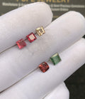 Natural Tourmaline Gemstone Faceted Cut Cushion High Quality Loose Gemstone For Jewelry Making Wholesalegems 4-5 MM Size 5 Pcs SM25252