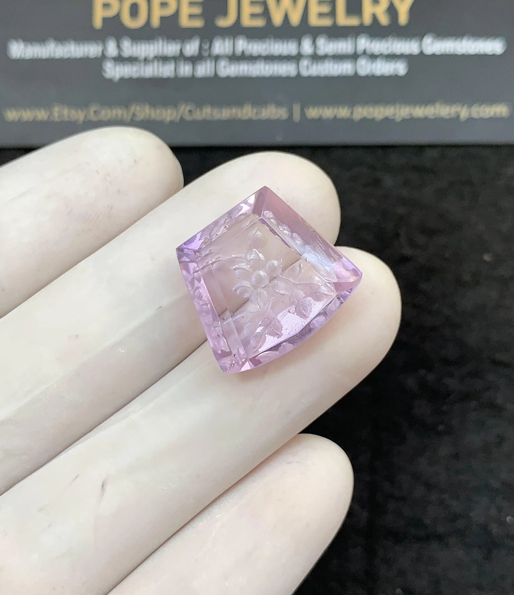 Natural Ametrine Gemstone Hand Carved Mix Shape Cabochon Loose Gemstones For Jewelry Making Wholesalegems 17x16x6 MM Size SM25809