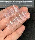 Natural Rose Quartz Gemstone Rose Cut Pear Shape Cabochon Loose Gemstone For Jewelry Making Wholesalegems 19-20 MM Size 10 Pcs SM25844