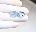 Natural Dendrite Opal Gemstone Faceted Cut Mix High Quality Loose Gemstones For Jewelry Making Wholesalegems 15-16 MM Size 2 Pcs SM25778