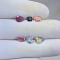 Natural Tourmaline Gemstone Faceted Cut Mix Shape High Quality Loose Gemstone For Jewelry Making Wholesalegems 4-7 MM Size 6 Pcs SM25622
