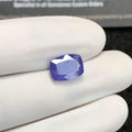 Natural Tanzanite Gemstone Faceted Cut Rectangle High Quality Loose Gemstones For Jewelry Making Wholesalegems  11x8x4 MM Size SM24704