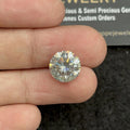 Moissanite Diamond Gemstone Cuts Faceted Cut Round Shape High Quality Loose Gemstone For Jewelry Making 11x11x7 MM Wholesalegems SM24456