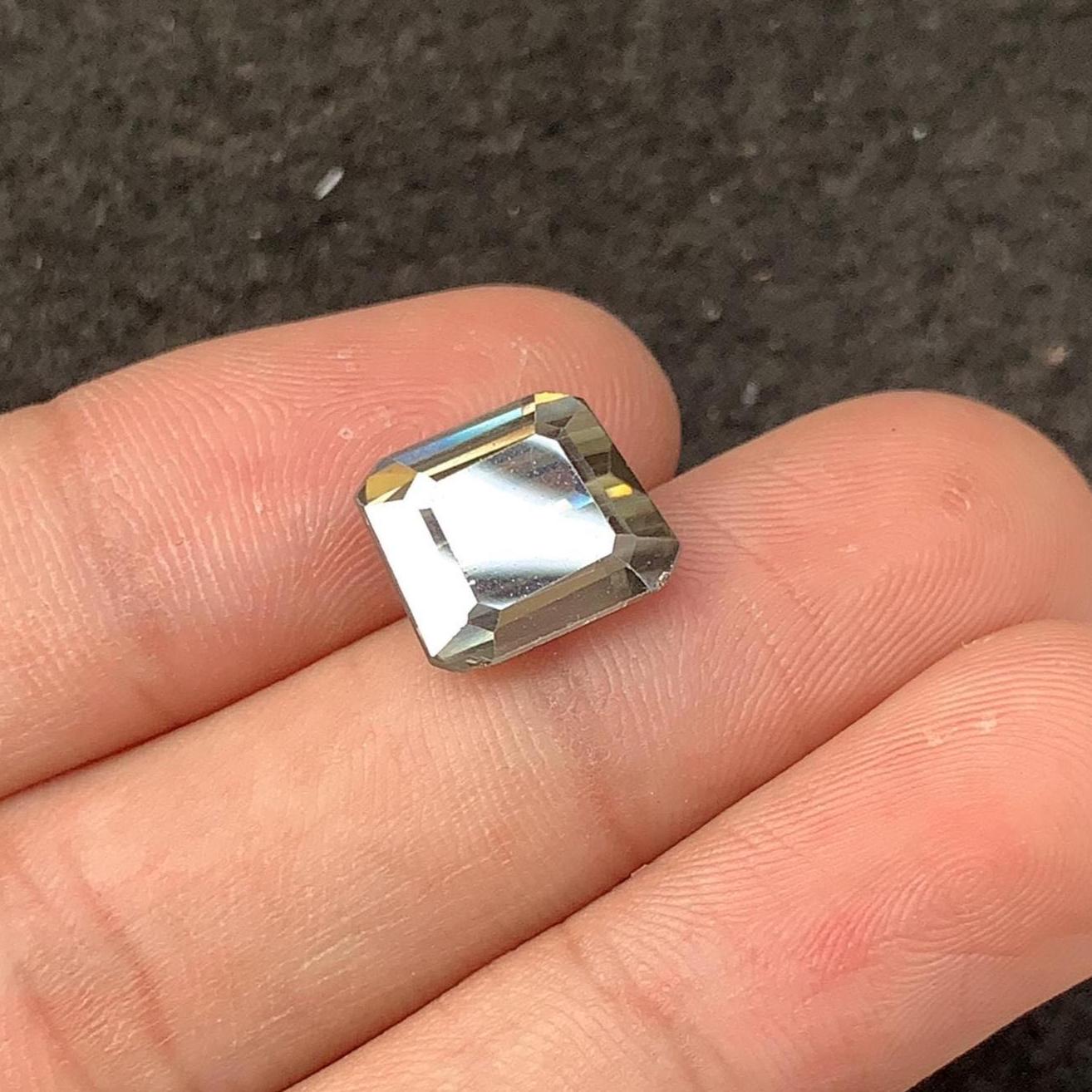 Moissanite Gemstone Cuts Moissanite Faceted Cut Rectangle Shape 12x10x6 MM 1 Pcs High Quality Loose Gemstone Wholesale gems SM23939