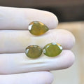 Natural Vesuvianite Gemstone Faceted Cut Mix Shape High Quality Loose Gemstones For Jewelry Making Wholesalegems 12-15 MM Size 3 Pcs SM25902
