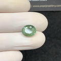 Natural Emerald Gemstone Faceted Cut Oval Shape High Quality Loose Gemstones For Jewelry Making Wholesalegems 11x9x4 MM Size SM24774
