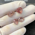 Natural Super Seven Gemstone Super Seven Faceted Cut Mix Shape High Quality Gemstone 10-13 MM Size 4 Pc-Jewelry Supply SM23484