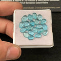 Natural Apatite Gemstone Smooth Mix Shape 7-8 MM 20 Pcs Apatite Cabochon High Quality Gemstone Jewelry Supply SM23402