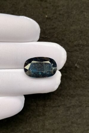 Natural Teal Green Kyanite Gemstone Faceted Cut Oval Shape 18x12x7 MM 1 Pcs Teal Green Kyanite High Quality Gemstone Wholesale gems SM24107