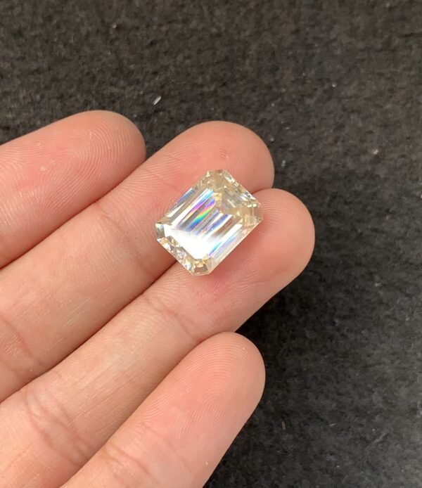 Moissanite Gemstone Faceted Cut Rectangle Shape High Quality Loose Gemstones For Jewelry Making 15x11x7 MM Size 1 Pcs SM23938 - Image 2