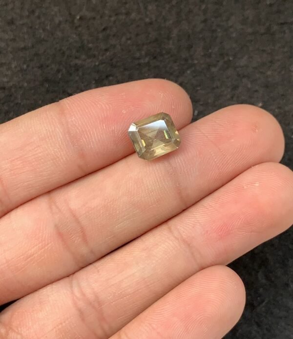 Moissanite Gemstone Faceted Cut Rectangle Shape High Quality Loose Gemstones For Jewelry Making 9x8x5 MM Size 1 Pcs SM23942 - Image 2